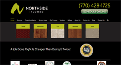 Desktop Screenshot of northsidefloors.com